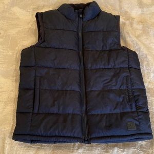 Gap kids puffer vest size L - Navy blue